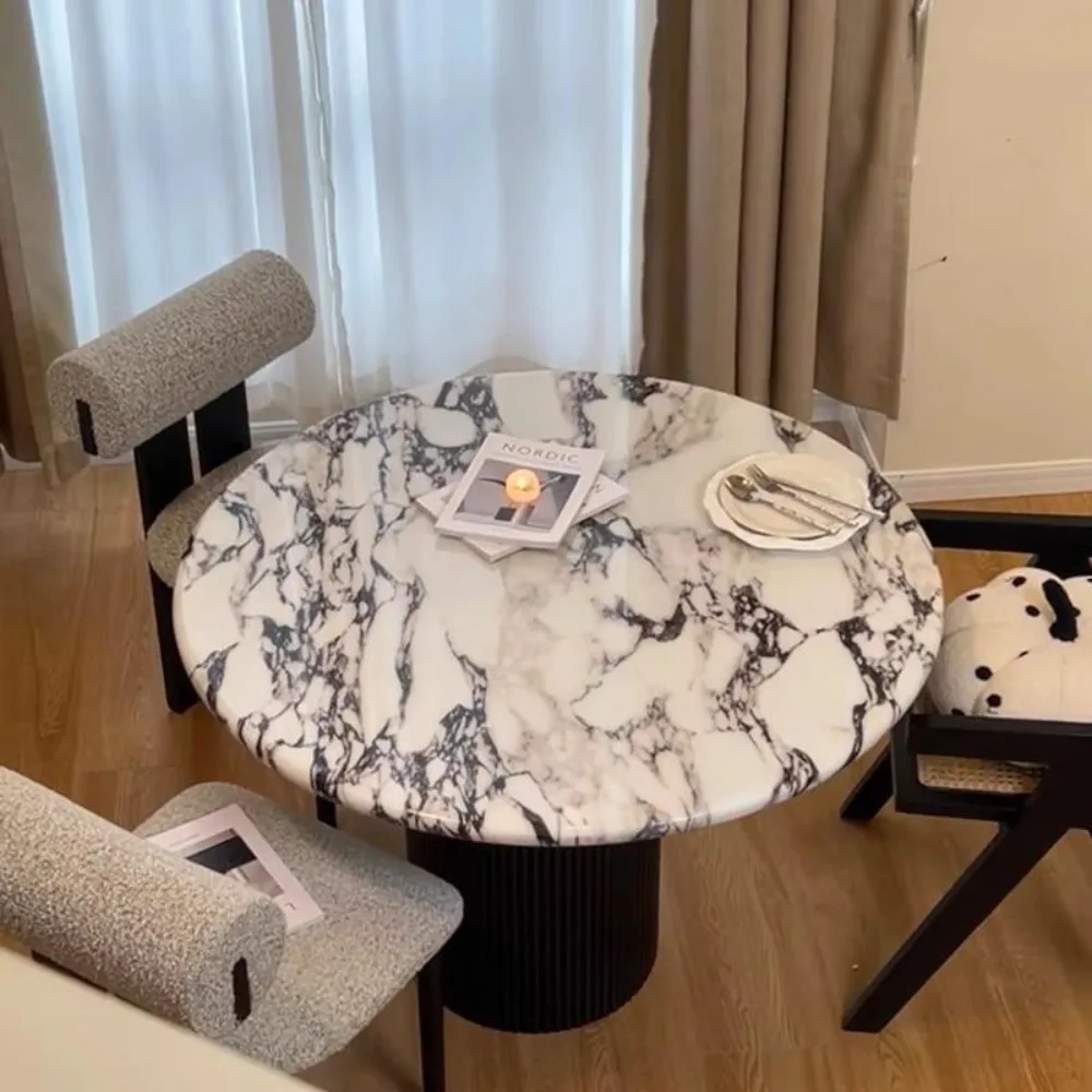 Luxury Vintage Dining Table Waterproof Nordic Design Marble Dining Table Flower Minimalist Muebles De Cocina Home Decoraction
Luxury Vintage Dining Table Waterproof Nordic Design Marble Dining Table Flower Minimalist Muebles De Cocina Home Decoraction