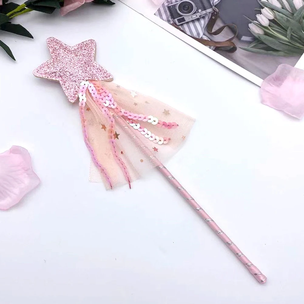 3pcs Star-Shaped Fairy Wands Gauze Design Sparkling Kids Girls Party Cosplay Decorative Wand Glitter Novelty Photo
3pcs Star-Shaped Fairy Wands Gauze Design Sparkling Kids Girls Party Cosplay Decorative Wand Glitter Novelty Photo