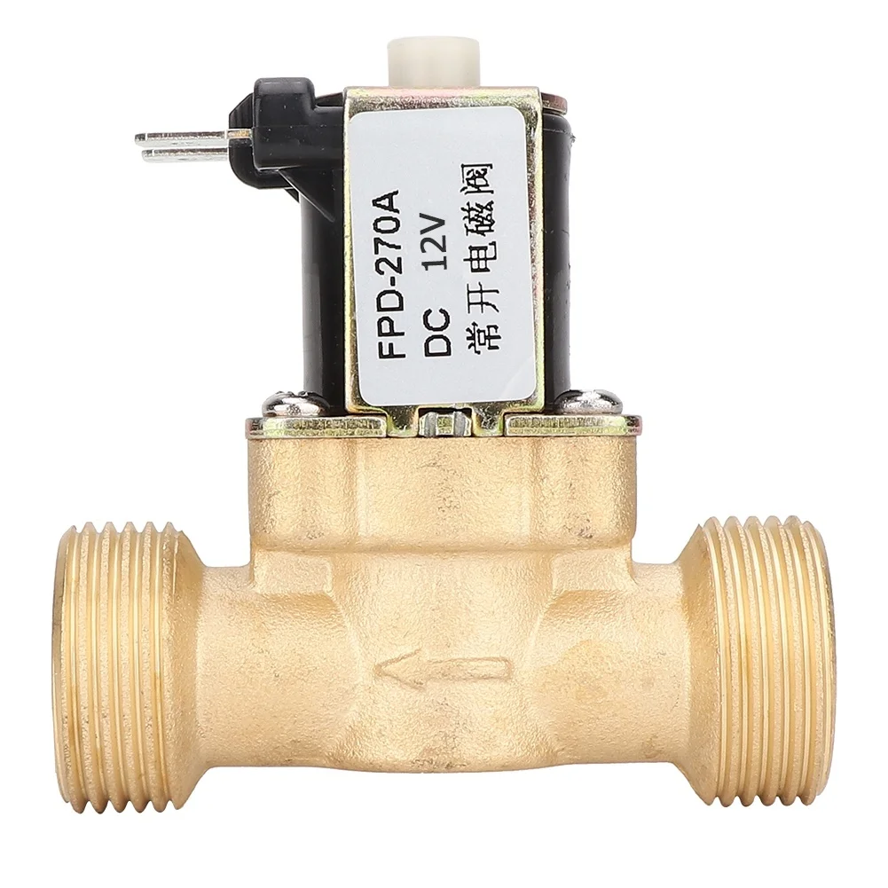 G3/4" Normally Open Brass Solenoid Electromagnetic Valve Water Inlet Switch
G3/4" Normally Open Brass Solenoid Electromagnetic Valve Water Inlet Switch