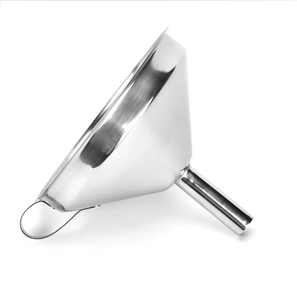 Mini Funnels Stainless Food Large Mouth for Flasks Cooking Oil Soy Sauce Household
Mini Funnels Stainless Food Large Mouth for Flasks Cooking Oil Soy Sauce Household