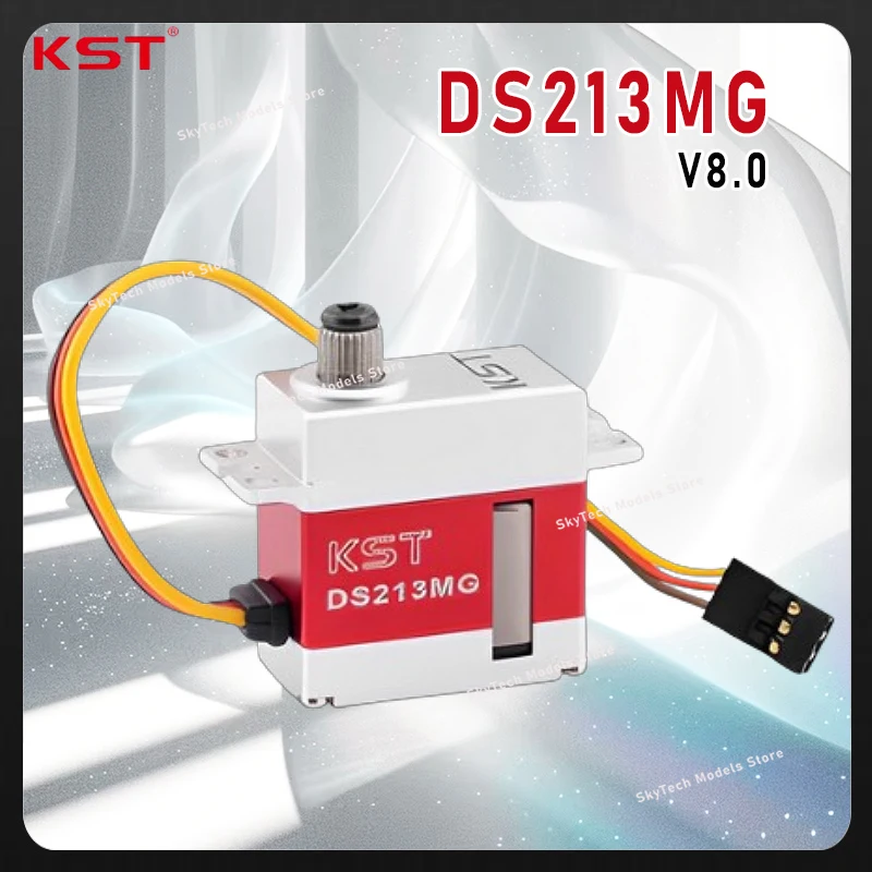 KST DS213 V8.0 3KG 16g Micro Digital Servo Motor for High Performance RC Gliders
KST DS213 V8.0 3KG 16g Micro Digital Servo Motor for High Performance RC Gliders