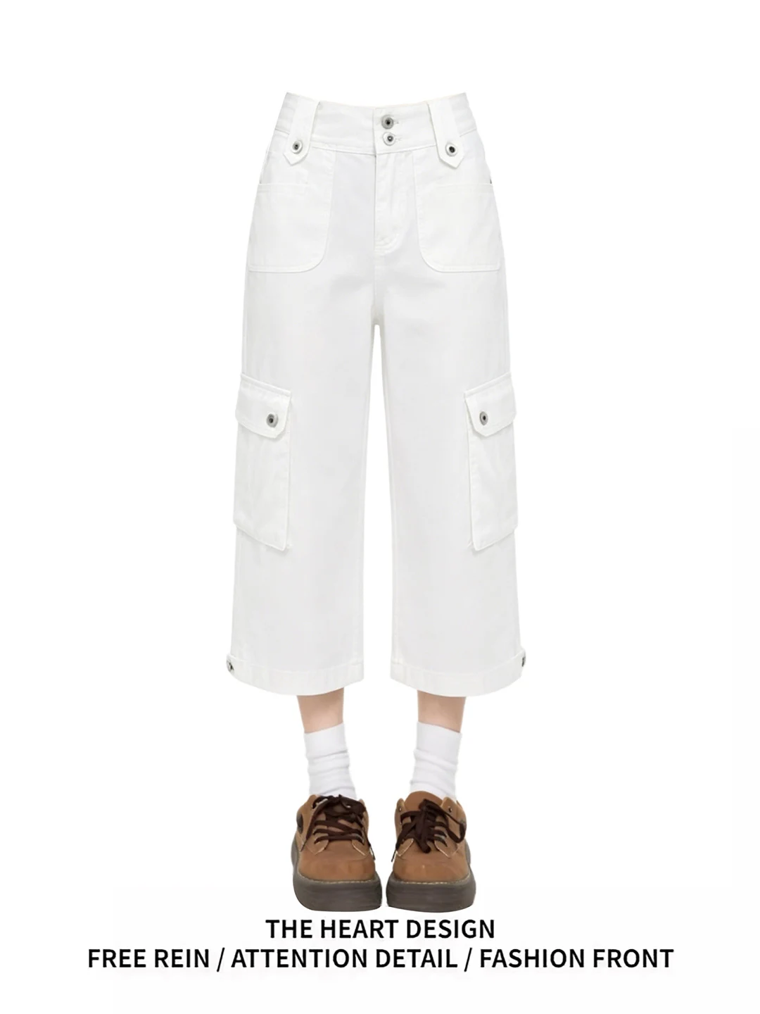Laid-back Style Deconstructed Slim Fit White Seven-Quarter Straight Leg Workwear Pants Summer New Thin Loose Casual Shorts
Laid-back Style Deconstructed Slim Fit White Seven-Quarter Straight Leg Workwear Pants Summer New Thin Loose Casual Shorts