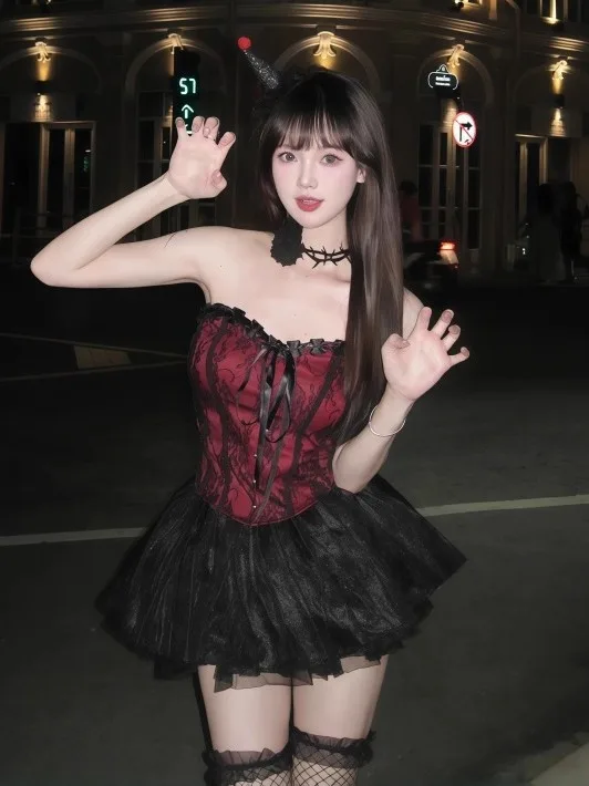 K Sle костюм на Хэллоуин, укороченный топ с завязкой на талии, сексуальная уличная одежда, панк Sle Bal, облегающий нейлоновый материал
K Sle костюм на Хэллоуин, укороченный топ с завязкой на талии, сексуальная уличная одежда, панк Sle Bal, облегающий нейлоновый материал