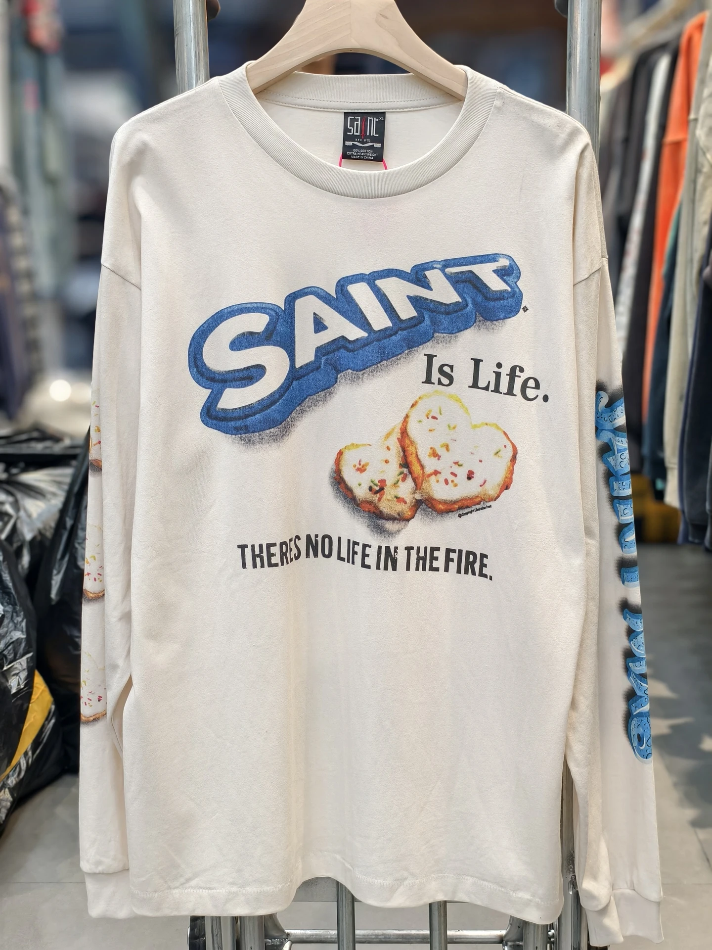 Свободная футболка с длинным рукавом в стиле Oreo Cookie VTG, американская уличная мода, повседневная, из хлопка, не мнется, сохраняет форму
Свободная футболка с длинным рукавом в стиле Oreo Cookie VTG, американская уличная мода, повседневная, из хлопка, не мнется, сохраняет форму