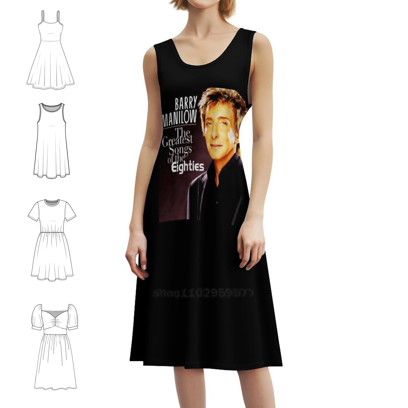 Популярное богемное платье без рукавов с музыкантом Barry Manilow, пляжное праздничное платье с несколькими принтами, популярный музыкант Barry Manilow
Популярное богемное платье без рукавов с музыкантом Barry Manilow, пляжное праздничное платье с несколькими принтами, популярный музыкант Barry Manilow