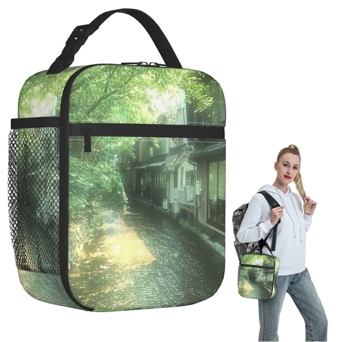 Японский аниме зеленый природный пейзаж изолированная сумка для обеда для женщин и детей герметичные коробки для еды термобокс для обеда сумка
Японский аниме зеленый природный пейзаж изолированная сумка для обеда для женщин и детей герметичные коробки для еды термобокс для обеда сумка