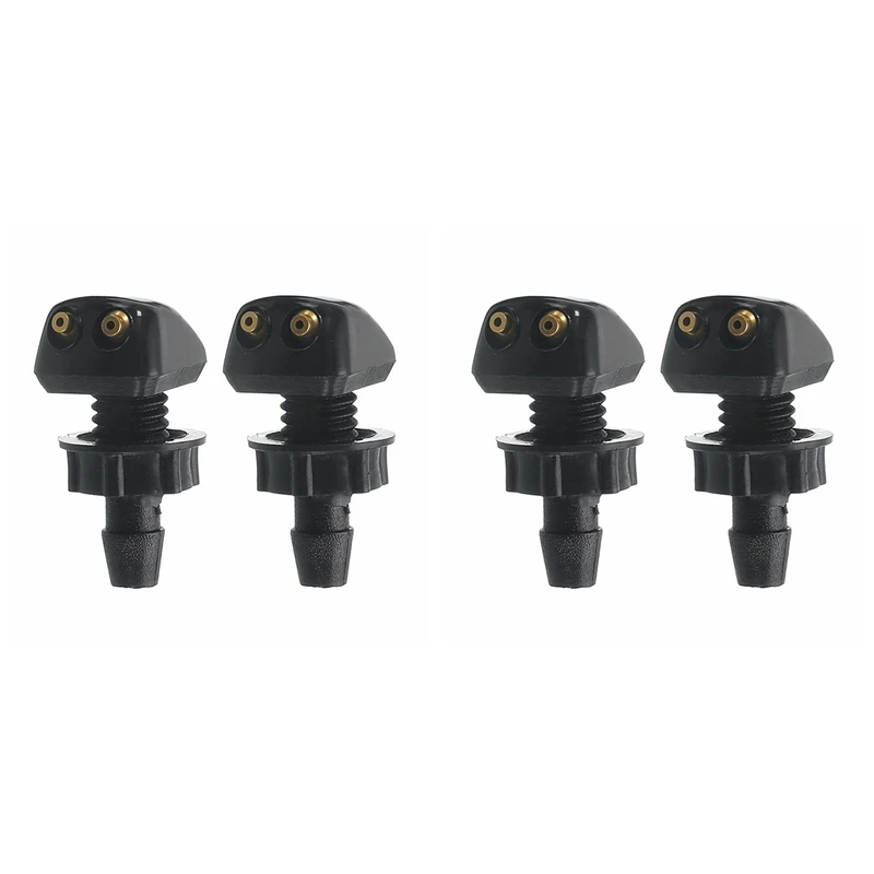 4X Car Front Windshield Universal Washer Wiper Water Spray Nozzle With Install Buckle-A99F
4X Car Front Windshield Universal Washer Wiper Water Spray Nozzle With Install Buckle-A99F