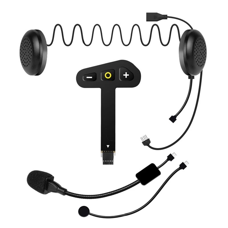 Motorcycle Helmet Headset Bluetooth 5.2 Wireless Earphone Handsfree Call Kit Stereo For MP3 Music Player
Motorcycle Helmet Headset Bluetooth 5.2 Wireless Earphone Handsfree Call Kit Stereo For MP3 Music Player