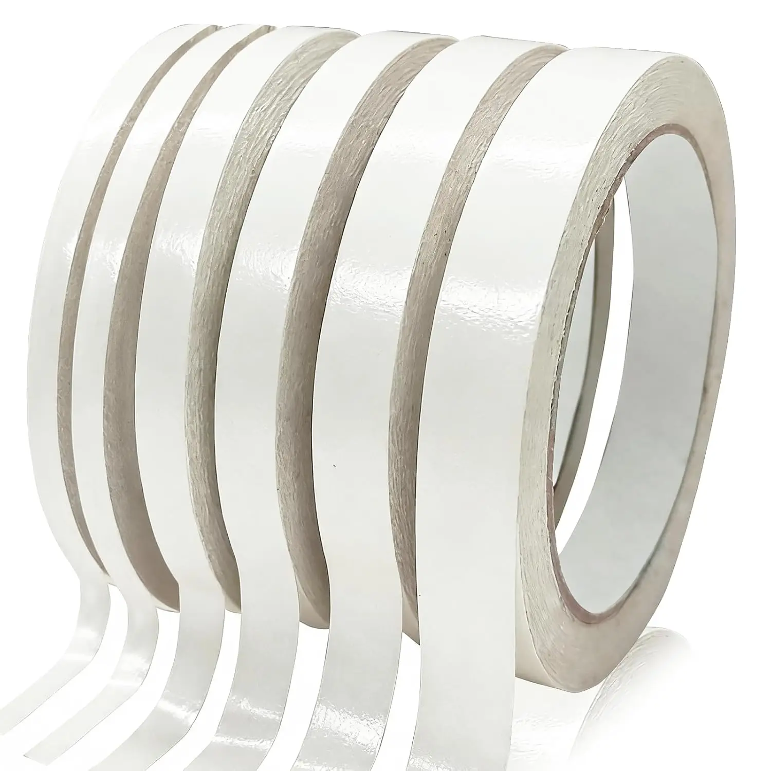 Double Sided Tape for Crafts, 6 Roll Heavy Duty Multi-Size Adhesive Tape with Strong Stick for Scrapbooking, Card Making, Gift
Double Sided Tape for Crafts, 6 Roll Heavy Duty Multi-Size Adhesive Tape with Strong Stick for Scrapbooking, Card Making, Gift