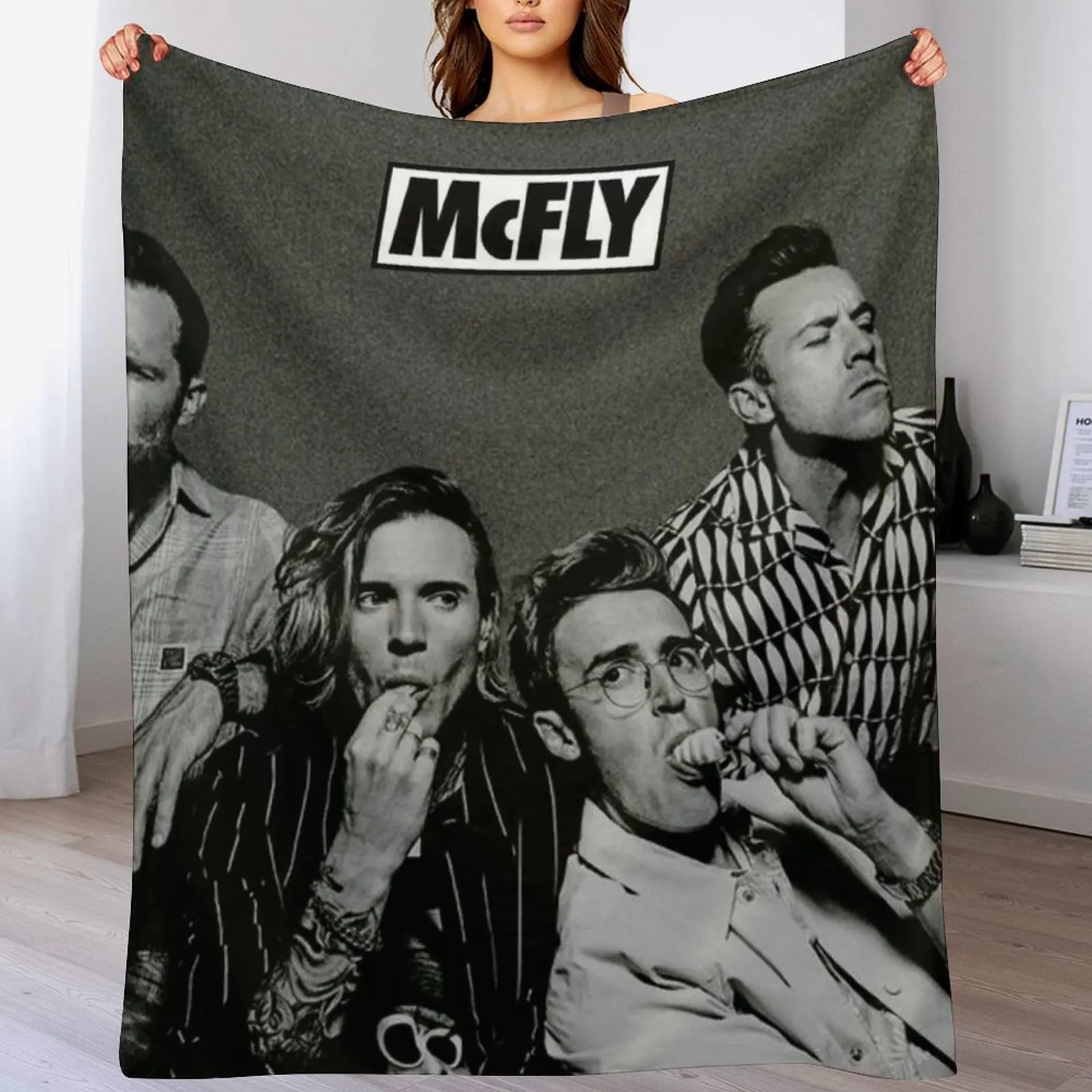 McFly Poster Throw Blanket Warm Napping Blanket for Office Couch Bed
McFly Poster Throw Blanket Warm Napping Blanket for Office Couch Bed