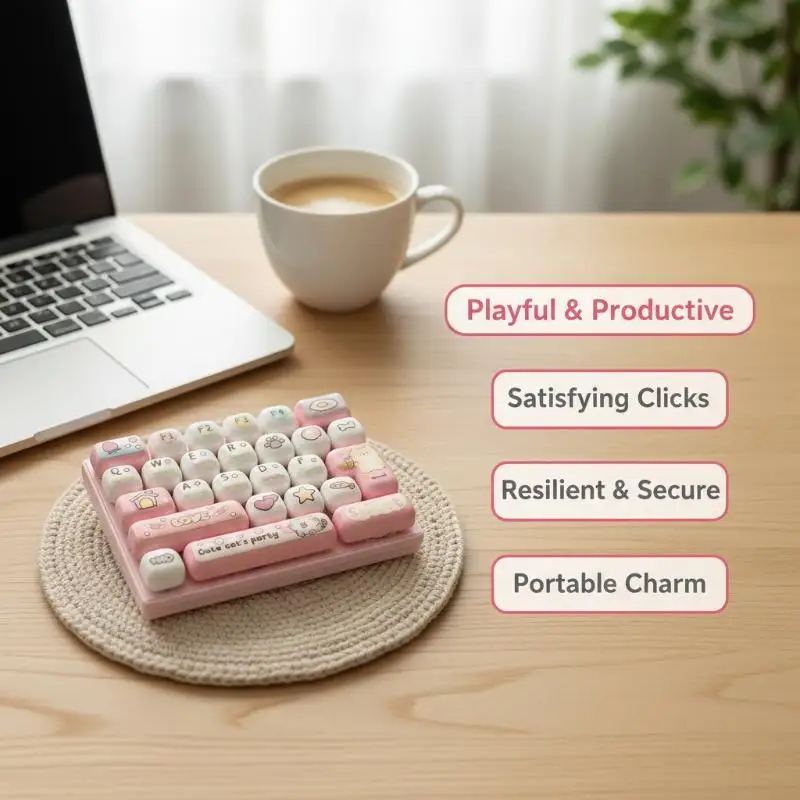 1Pcs Creative 26 Key Decompression Keyboard Mechanical Fidget Toy for Office Staff Anxiety Stress Relief
1Pcs Creative 26 Key Decompression Keyboard Mechanical Fidget Toy for Office Staff Anxiety Stress Relief