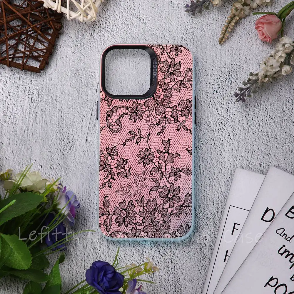 Luxury Lace Net Fishion Cool Phone Case For IPhone 16 15 14 13 12 11 Pro Max Matte Aurora Multicolor Laser Gradient Funda
Luxury Lace Net Fishion Cool Phone Case For IPhone 16 15 14 13 12 11 Pro Max Matte Aurora Multicolor Laser Gradient Funda