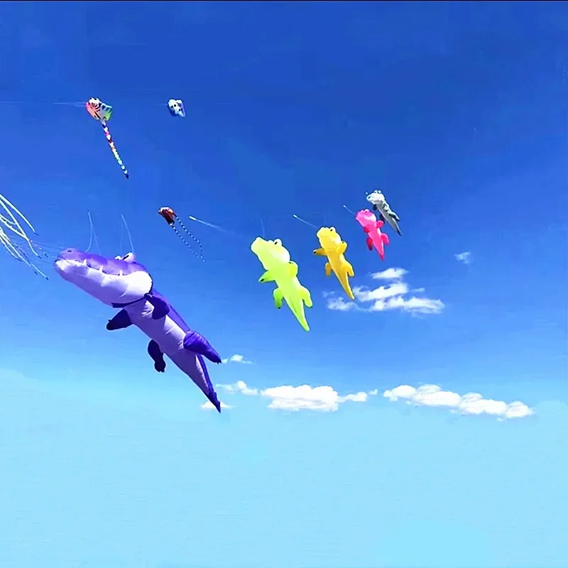 free shipping Crocodile kite flying string line soft kites pilot inflatable kites flying kites for children colorful flying kite
free shipping Crocodile kite flying string line soft kites pilot inflatable kites flying kites for children colorful flying kite