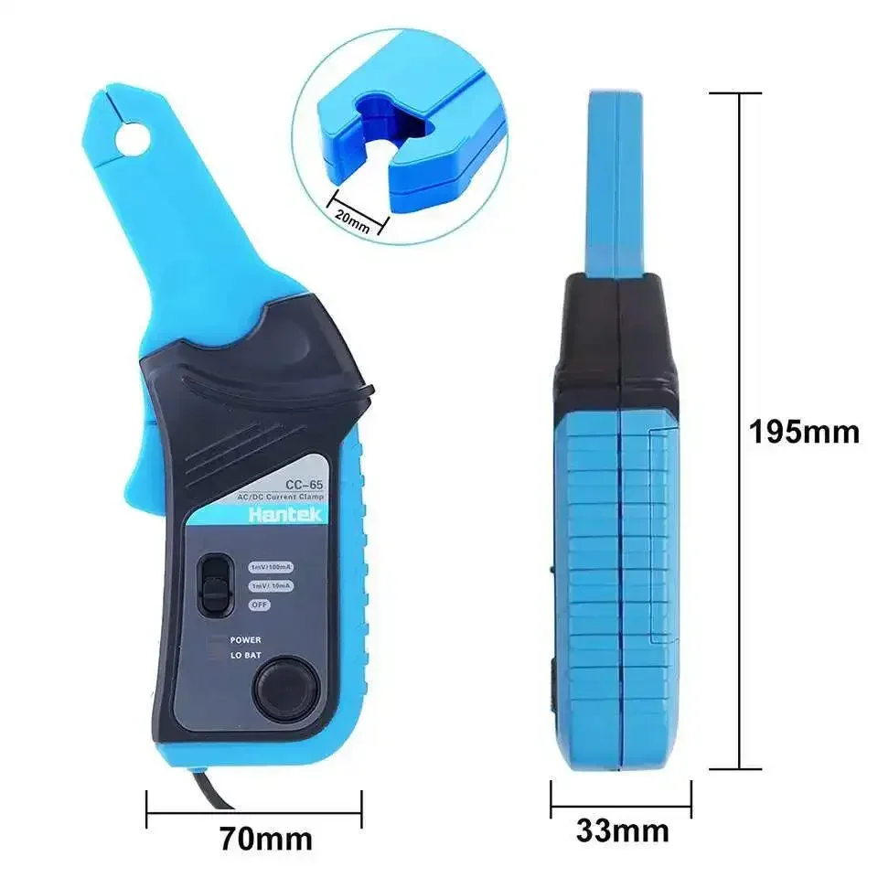 Oscilloscope accessories Clamp meter probe Cc-65 Ac/dc Multimeter Current Clamp
Oscilloscope accessories Clamp meter probe Cc-65 Ac/dc Multimeter Current Clamp