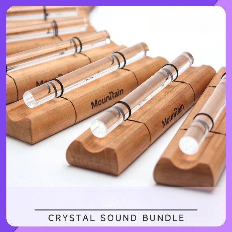 Quartz Crystal Sound Beam Set Yoga Meditation Heal Musical Instrument Percussion Clear Quartz Crystal Beam of Sound Accessories
Quartz Crystal Sound Beam Set Yoga Meditation Heal Musical Instrument Percussion Clear Quartz Crystal Beam of Sound Accessories
