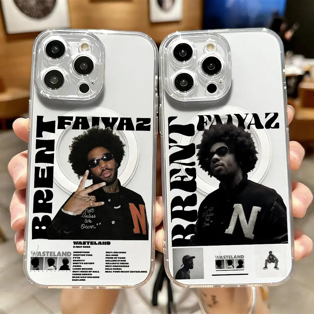 B-Brent Faiyaz Rapper Phone Case For IPhone 17 16 15 14 13 12 Pro Max Plus Magnetic Crystal Clear Case Wireless Charge
B-Brent Faiyaz Rapper Phone Case For IPhone 17 16 15 14 13 12 Pro Max Plus Magnetic Crystal Clear Case Wireless Charge
