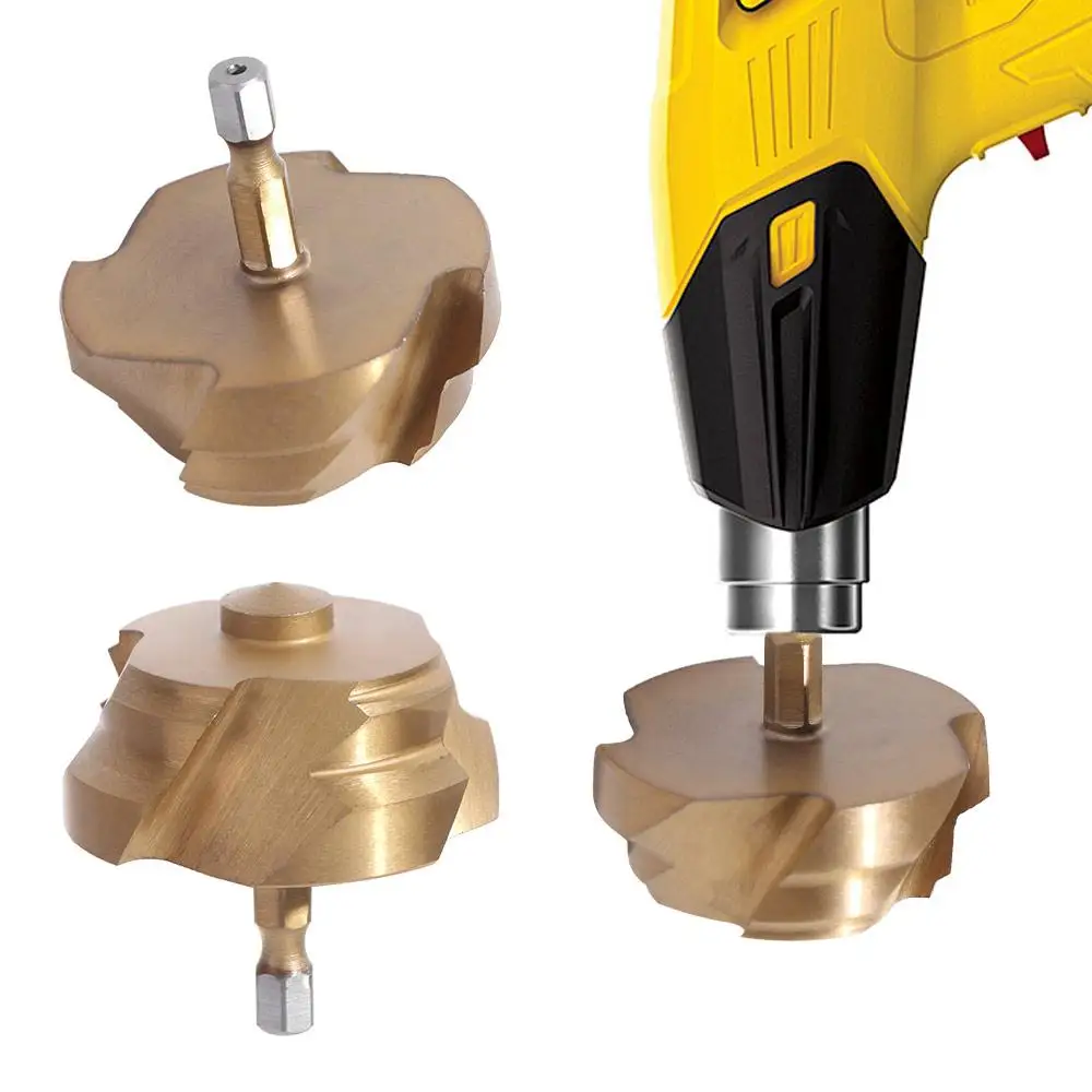 6Pcs Hexagon Shank PPR Lifting Drill Bit 20/25/32/40/50/63mm Wear-resisting Stepped Water Pipe Drill Bit Punching Hole Opening
6Pcs Hexagon Shank PPR Lifting Drill Bit 20/25/32/40/50/63mm Wear-resisting Stepped Water Pipe Drill Bit Punching Hole Opening