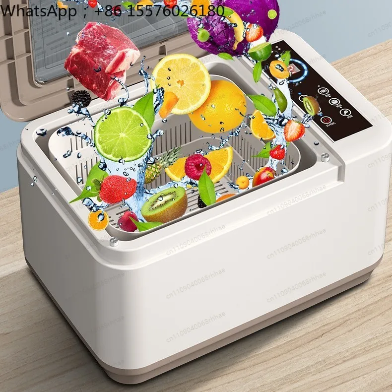 Fruit and Vegetable Washing Machine Household Removal of Agricultural Residues Intelligent Sterilization Purifier Automatic
Fruit and Vegetable Washing Machine Household Removal of Agricultural Residues Intelligent Sterilization Purifier Automatic
