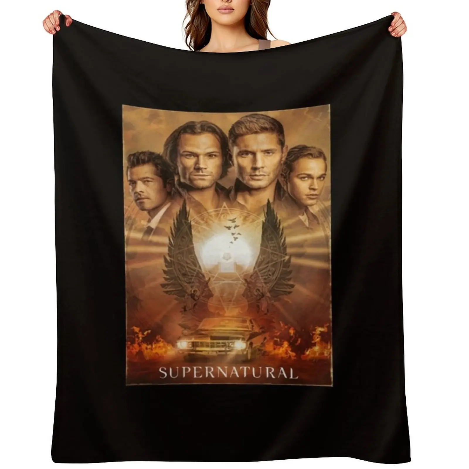 Supernatural - Season 15 Throw Blanket Shaggy Thins Quilt Thermals For Travel Blankets
Supernatural - Season 15 Throw Blanket Shaggy Thins Quilt Thermals For Travel Blankets