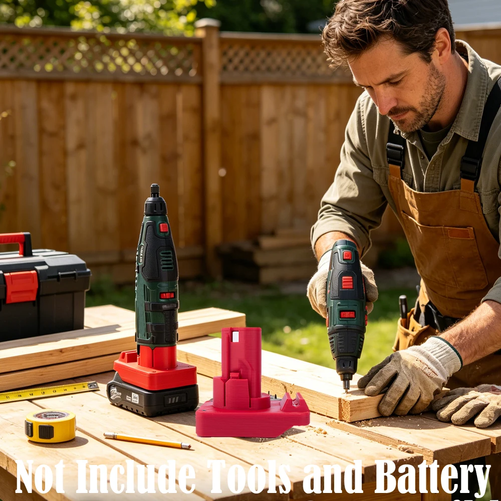 Cordless Electric Adapter For Aldi Ferrex 20V Lithium Battery to for Parkside PAB LI 12V Li-ion Drill Power Tool Accessories
Cordless Electric Adapter For Aldi Ferrex 20V Lithium Battery to for Parkside PAB LI 12V Li-ion Drill Power Tool Accessories
