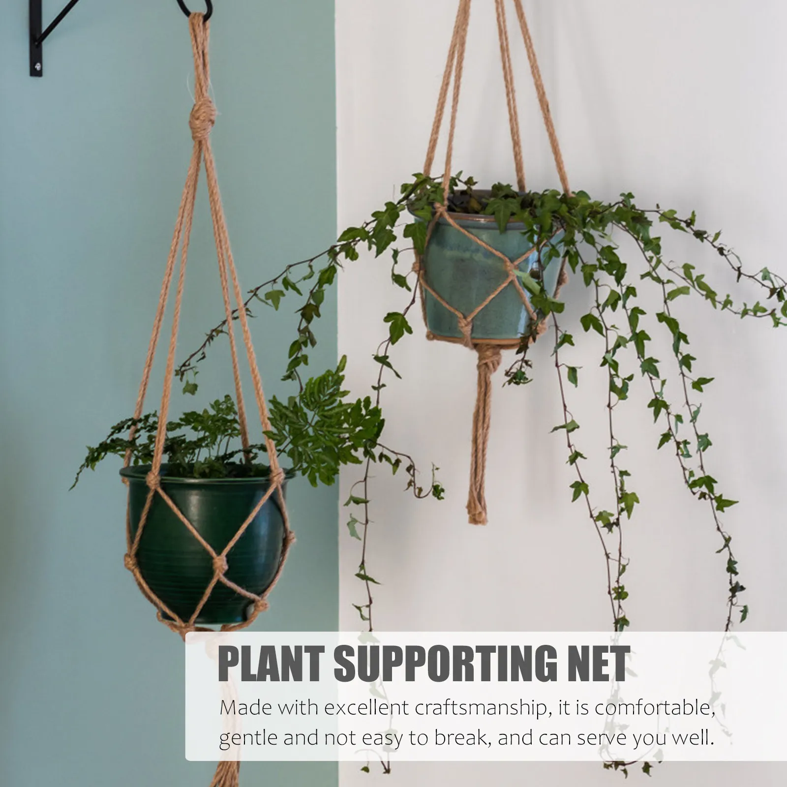1Pcs Horticultural Plant Protection Net Natural Hemp Rope Gardening Support Netting Mesh Vertical Horizontal Plant Trellis
1Pcs Horticultural Plant Protection Net Natural Hemp Rope Gardening Support Netting Mesh Vertical Horizontal Plant Trellis