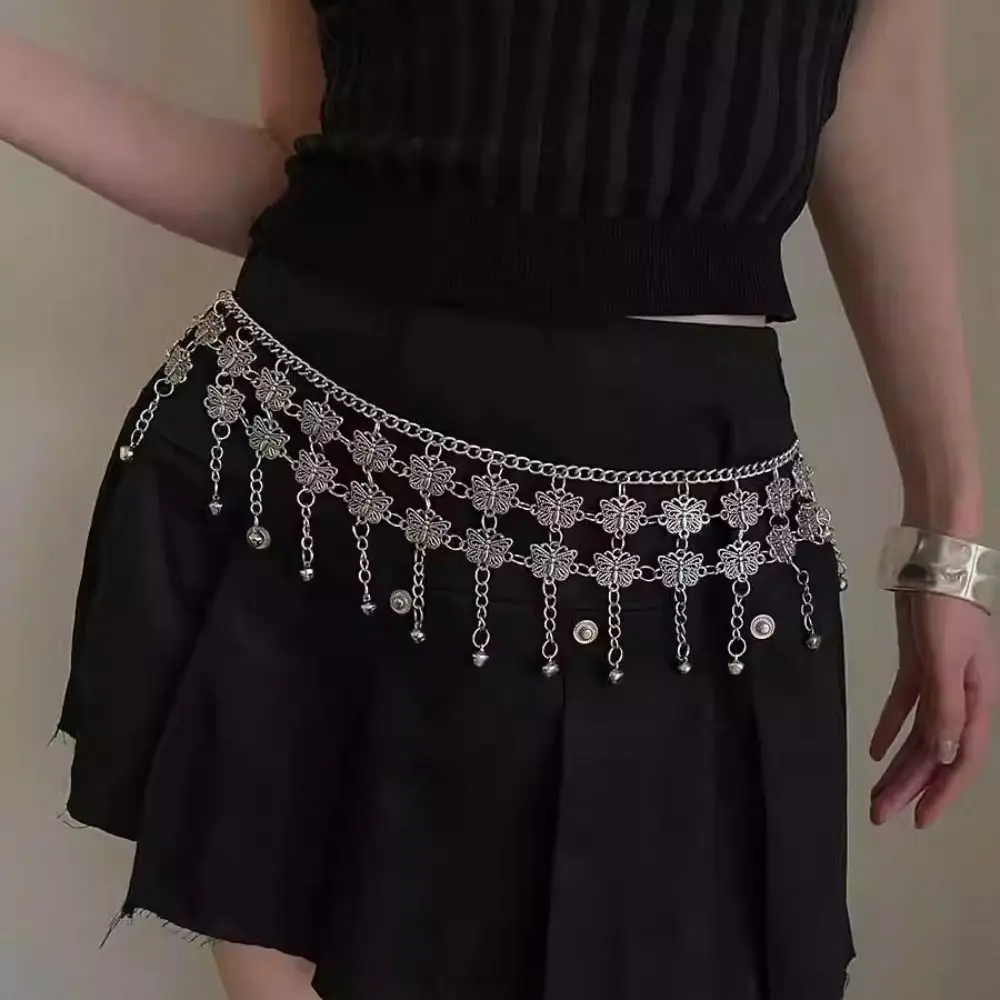 Adjustable Butterfly Metal Waist Chain Vintage Bell Bohemian Style Waistband Body Jewelry Jeans Decor Ethnic Style Belt Girls
Adjustable Butterfly Metal Waist Chain Vintage Bell Bohemian Style Waistband Body Jewelry Jeans Decor Ethnic Style Belt Girls
