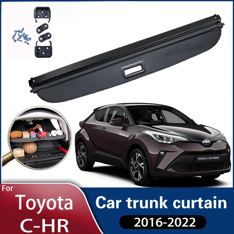 Car Trunk Curtain Covers For Toyota C HR 2020 Accessories CHR C-HR IZOA 2016~2022 Car Rear Trunk Partition Shelter Accessories
Car Trunk Curtain Covers For Toyota C HR 2020 Accessories CHR C-HR IZOA 2016~2022 Car Rear Trunk Partition Shelter Accessories
