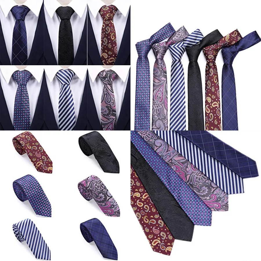 4 Packs Skinny Neckties for Men Boys, 2.35'' Wide Slim Ties in Different Textured Style Mixed set,Mixed 6 Pack
4 Packs Skinny Neckties for Men Boys, 2.35'' Wide Slim Ties in Different Textured Style Mixed set,Mixed 6 Pack