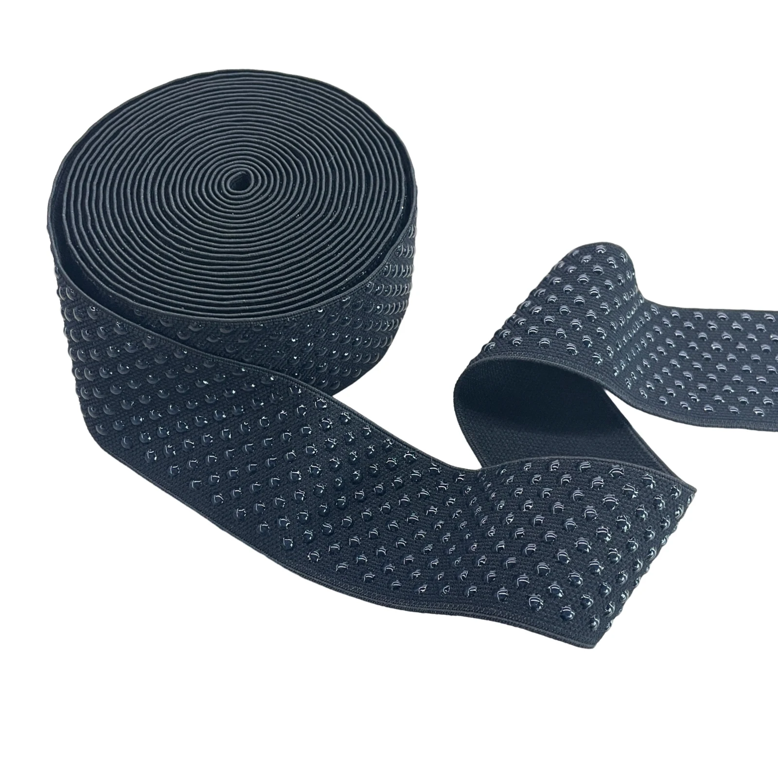 2 Inch Elastic Silicone Gripper Tape for Clothing, Dotted Non Slip Elastic Band for Sewing, Garment & Underwear Accessory, 5Yard
2 Inch Elastic Silicone Gripper Tape for Clothing, Dotted Non Slip Elastic Band for Sewing, Garment & Underwear Accessory, 5Yard