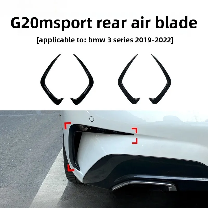 For BMW 3 Series G20 G28 M Sport 318i 320i 330i 2019-2022 Rear Bumpe Side Air Vent Outlet Cover Trim Canard Splitter Sticker
For BMW 3 Series G20 G28 M Sport 318i 320i 330i 2019-2022 Rear Bumpe Side Air Vent Outlet Cover Trim Canard Splitter Sticker