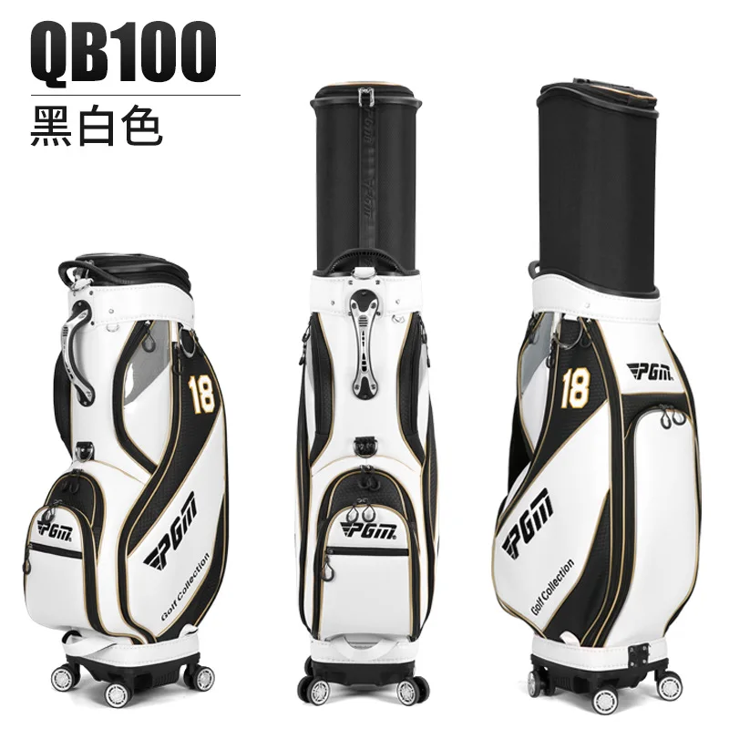 PGM golf bag men's aviation ball bag waterproof telescopic bag flat push four-wheel golf bag
PGM golf bag men's aviation ball bag waterproof telescopic bag flat push four-wheel golf bag