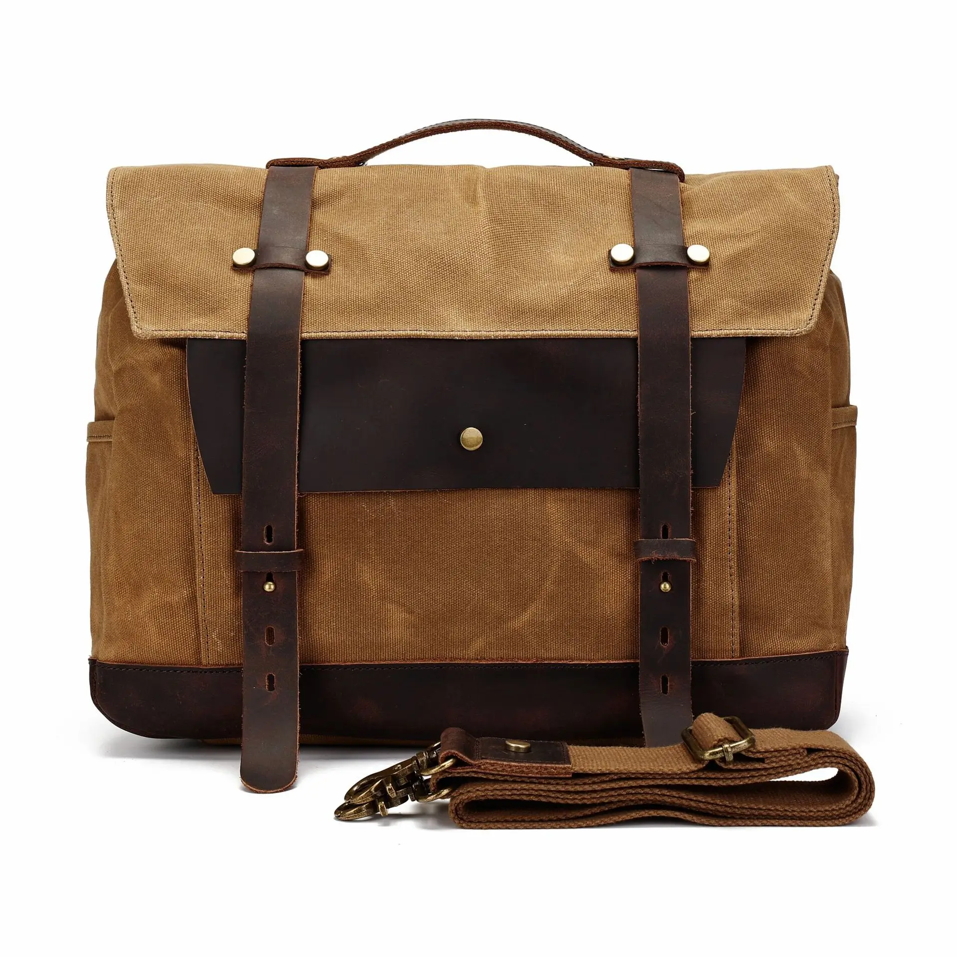 Waterproof Oil Wax Canvas Motorcycle Bag Side Pack Diagonal Bag Helmet Bag Casual Style Double Strap Magnetic Buckle Closure
Waterproof Oil Wax Canvas Motorcycle Bag Side Pack Diagonal Bag Helmet Bag Casual Style Double Strap Magnetic Buckle Closure