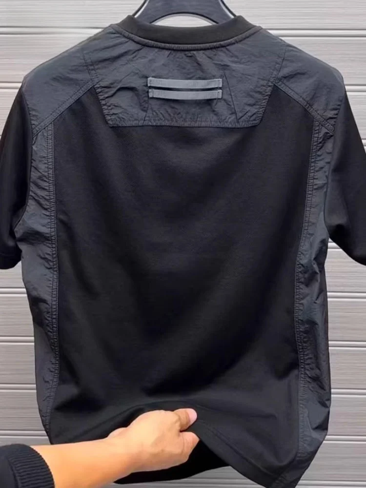 High-End Qui-Dry Sport ort-Sve T-irt Men's 2026 New Summer Patchwork Loose Five-Sve Body irt Men's Sle
High-End Qui-Dry Sport ort-Sve T-irt Men's 2026 New Summer Patchwork Loose Five-Sve Body irt Men's Sle