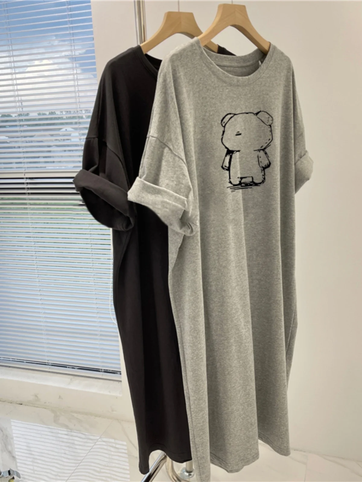 Summer Cotton ort Sve Cartoon Pajama Dr Men's Loose Large Size Home Clothes One-Piece Robe Dr Mid-Length One-Piece
Summer Cotton ort Sve Cartoon Pajama Dr Men's Loose Large Size Home Clothes One-Piece Robe Dr Mid-Length One-Piece