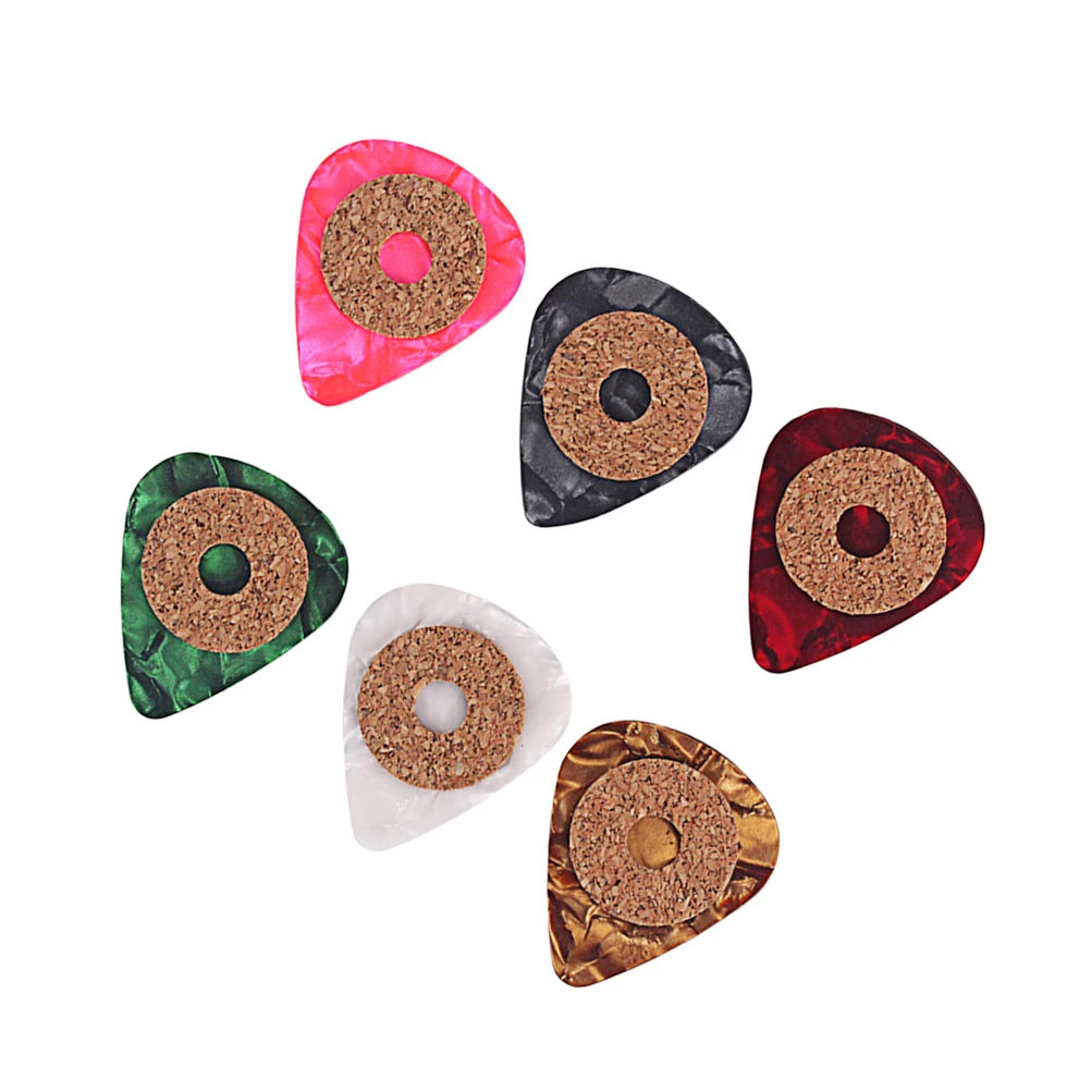 6pcs Guitar Picks Colorful Non-slip Grip Cork Tape Guitar Picks for Guitar Bass Ukulele Mandolin Banjo (0.5mm)
6pcs Guitar Picks Colorful Non-slip Grip Cork Tape Guitar Picks for Guitar Bass Ukulele Mandolin Banjo (0.5mm)
