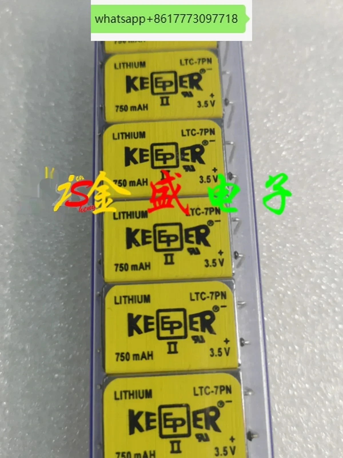 Battery module LTC-7PN 3.5V 750mAH imported genuine
Battery module LTC-7PN 3.5V 750mAH imported genuine