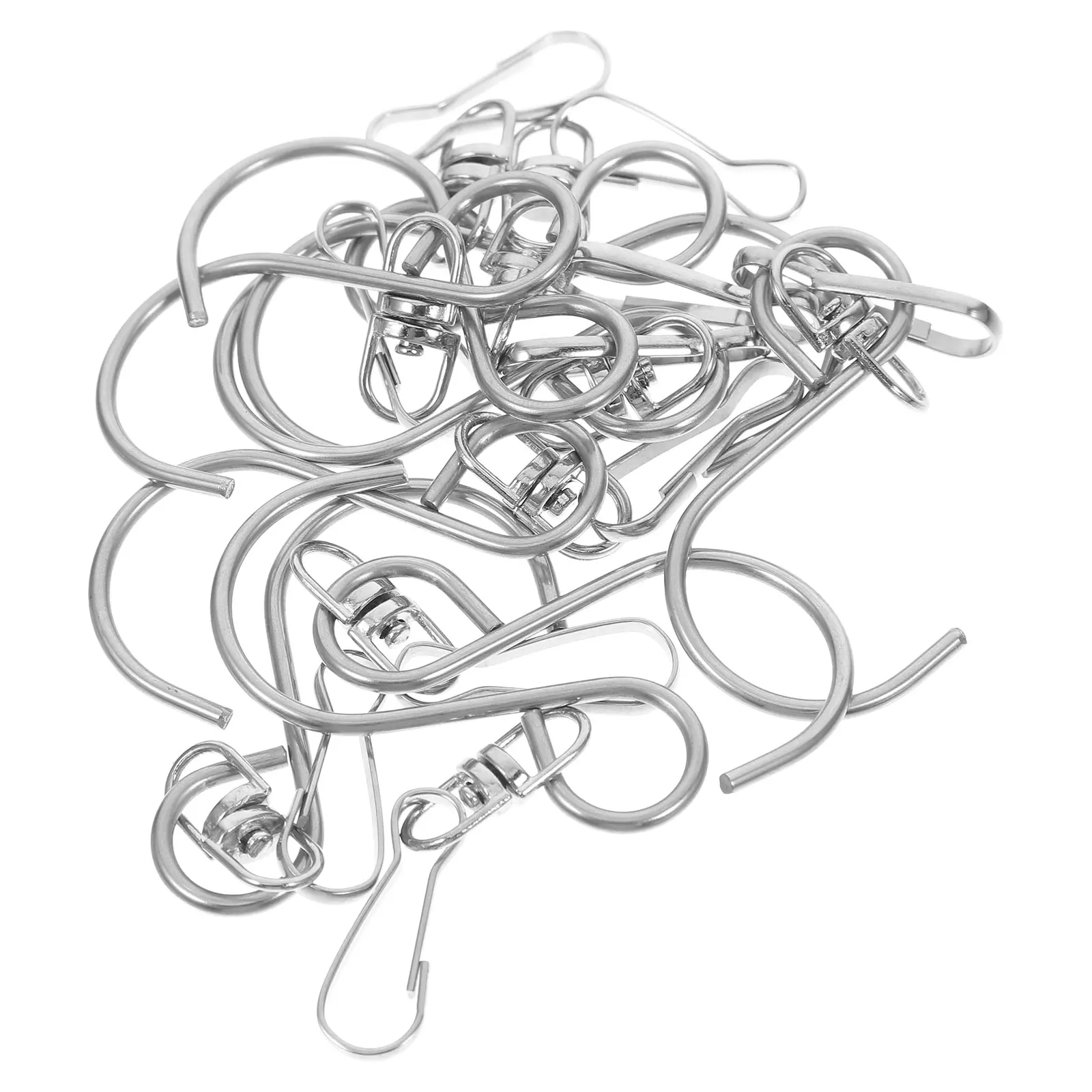 10 pcs Wind Spinner Swivel 360 Degree Rotating Windchime Hanger Hanging Clips For Wind Spinners Windsocks Suncatchers Metal
10 pcs Wind Spinner Swivel 360 Degree Rotating Windchime Hanger Hanging Clips For Wind Spinners Windsocks Suncatchers Metal
