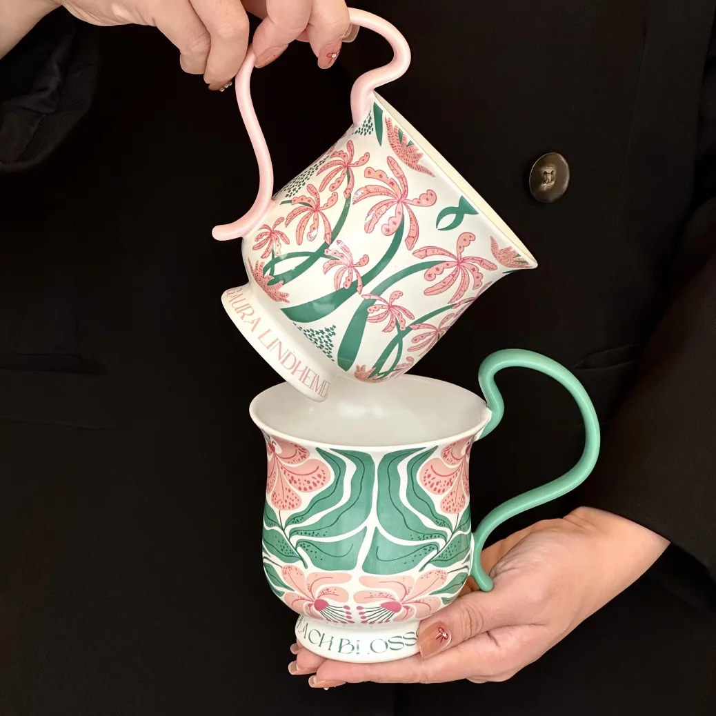Retro Orchid Cerc Mugs Briti Sle Latte Cup ternoon Tea Cup Single Ear Handle without Lid from Mainland China
Retro Orchid Cerc Mugs Briti Sle Latte Cup ternoon Tea Cup Single Ear Handle without Lid from Mainland China