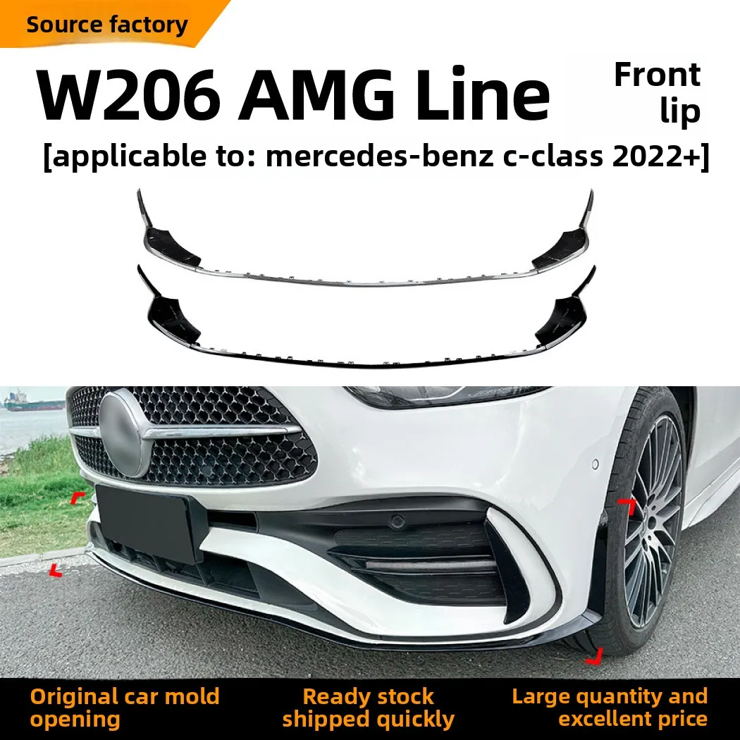 Suitable for Mercedes-Benz C-Class C260 C43 AMG W206 S206 C200 2022 + Front Lip Air Knife Corner Refit Custom Products
Suitable for Mercedes-Benz C-Class C260 C43 AMG W206 S206 C200 2022 + Front Lip Air Knife Corner Refit Custom Products