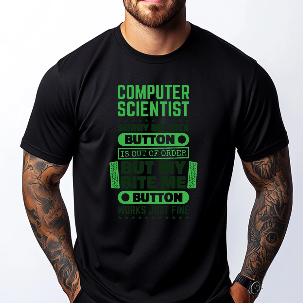 Bite Button Works Computer Scientist And Computer Science Sports T Shirt Men Custom T Shirt T-shirts Valentines Day
Bite Button Works Computer Scientist And Computer Science Sports T Shirt Men Custom T Shirt T-shirts Valentines Day