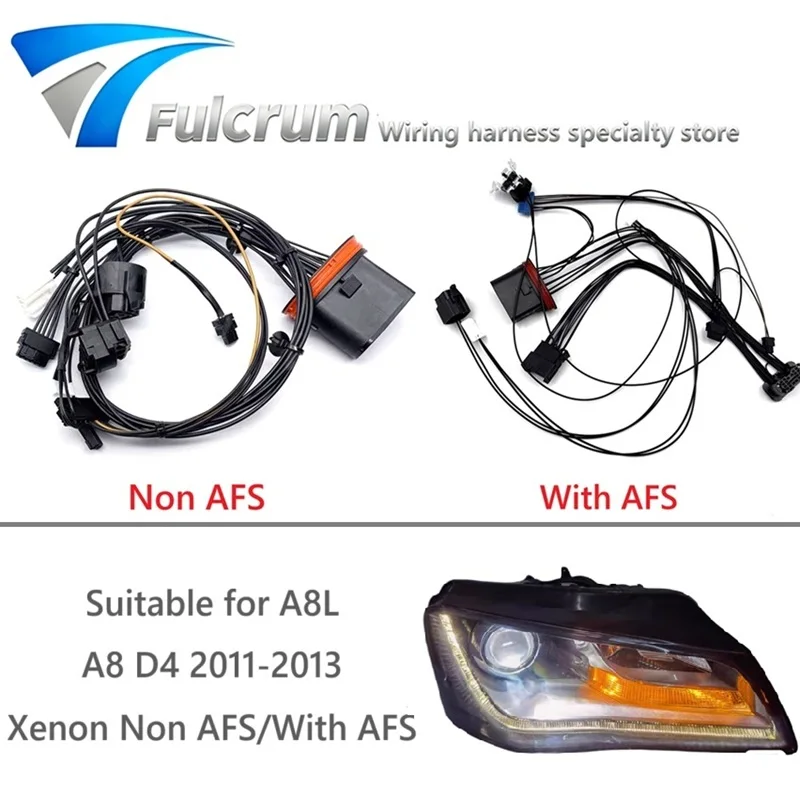 Подходит для Audi A8L A8 D4 A8D4 2011-2013, ксеноновая жгут проводов фар, внутренняя вилка жгута проводов, без AFS и с AFS
Подходит для Audi A8L A8 D4 A8D4 2011-2013, ксеноновая жгут проводов фар, внутренняя вилка жгута проводов, без AFS и с AFS