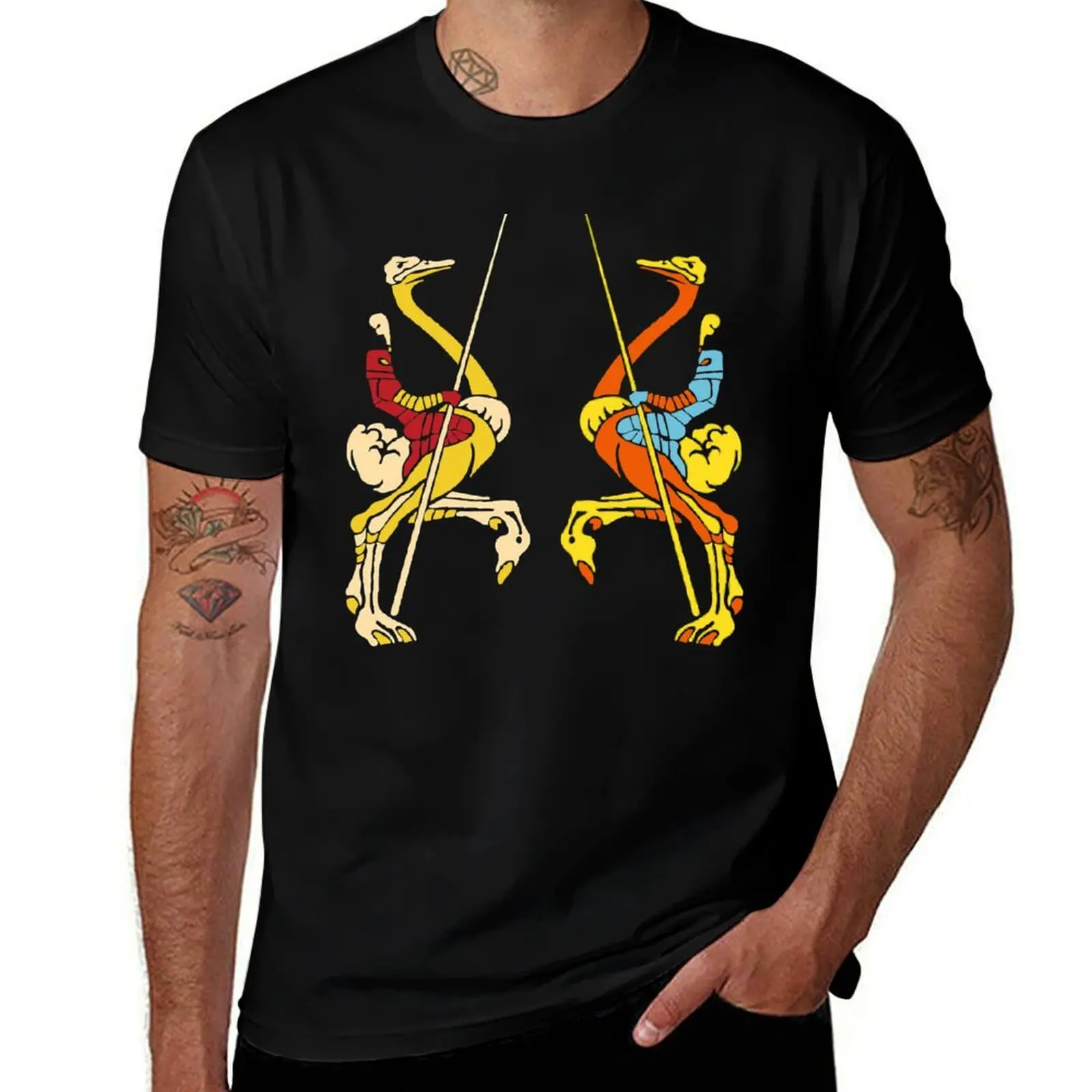 Jousters Player 1 & 2 T-Shirt boys animal print quick drying oversized tee shirts for men
Jousters Player 1 & 2 T-Shirt boys animal print quick drying oversized tee shirts for men