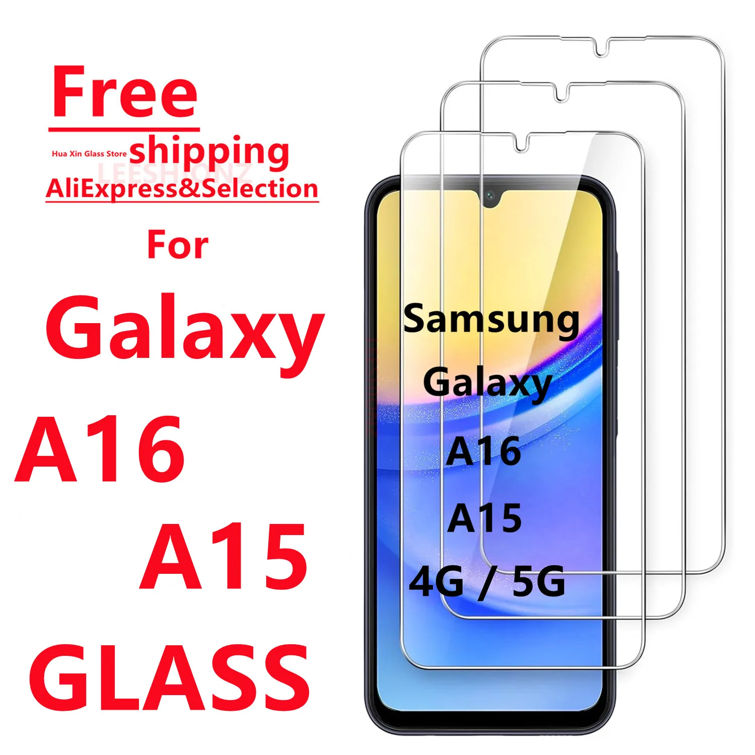1/4Pcs Tempered Glass Film for Samsung A16 A15 4G 5G - Mobile Phone Screen Protector
1/4Pcs Tempered Glass Film for Samsung A16 A15 4G 5G - Mobile Phone Screen Protector