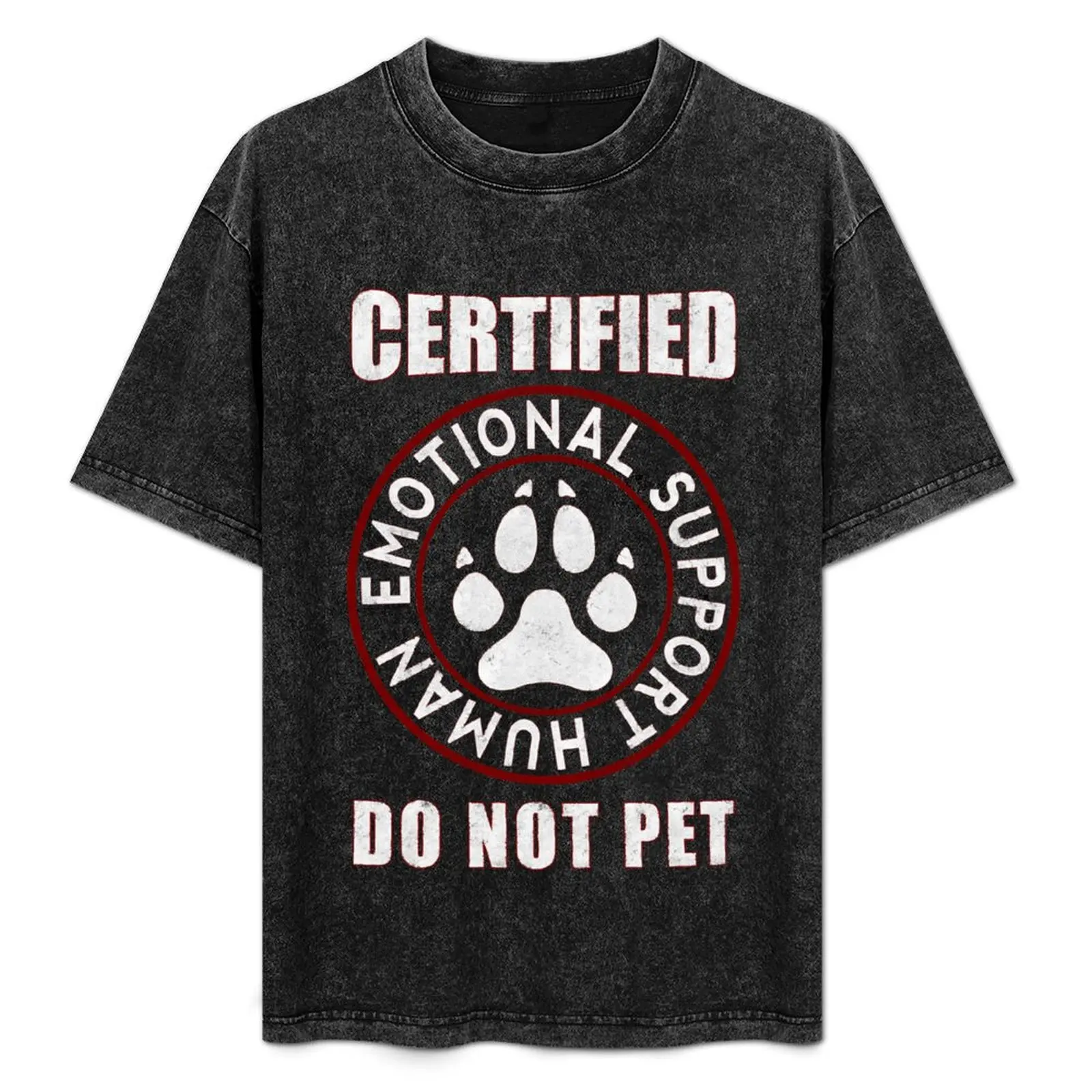 Certified Emotional Support Human - Funny Dog lovers Gift T-Shirt aesthetic clothes Man t-shirt t shirt men 100℅ cotton
Certified Emotional Support Human - Funny Dog lovers Gift T-Shirt aesthetic clothes Man t-shirt t shirt men 100℅ cotton