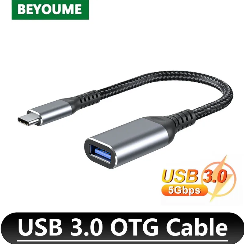 USB C OTG Cable Type C to USB A 3.0 Converter Extender 5Gbps Type-c Charge Data Adapter USBC Extension Cable For U Disk Notebook
USB C OTG Cable Type C to USB A 3.0 Converter Extender 5Gbps Type-c Charge Data Adapter USBC Extension Cable For U Disk Notebook