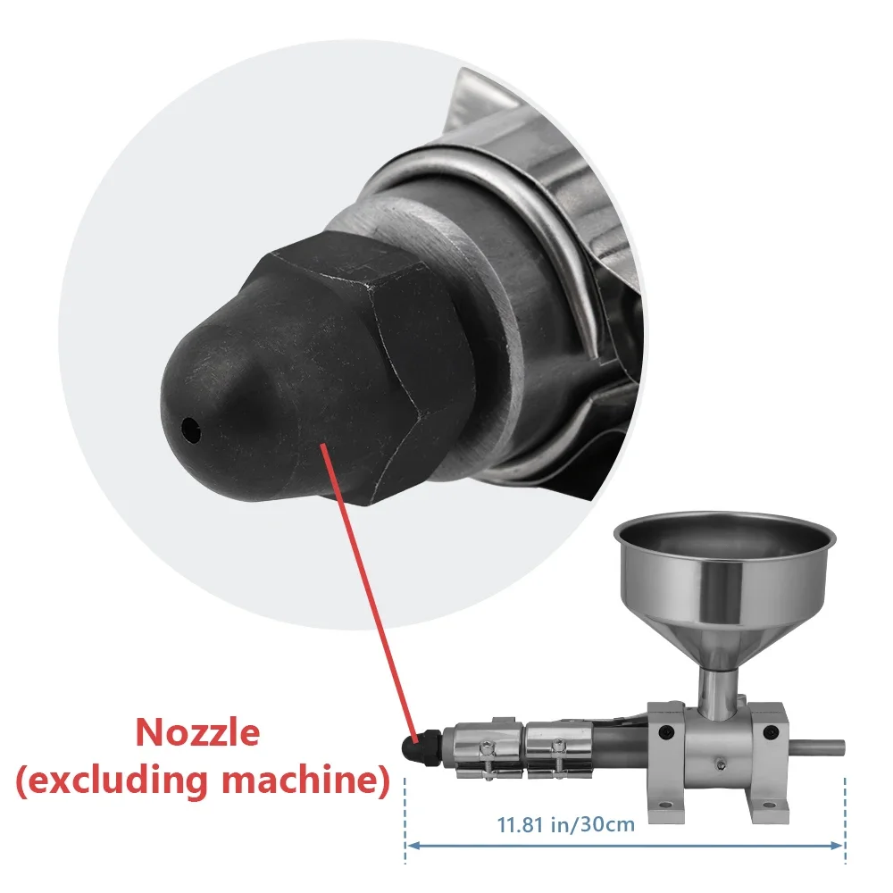 1.75mm Filament Making Nozzle Squeeze Output 316L Steel for Desktop Plastic Recycling Extruder 3D Printer
1.75mm Filament Making Nozzle Squeeze Output 316L Steel for Desktop Plastic Recycling Extruder 3D Printer