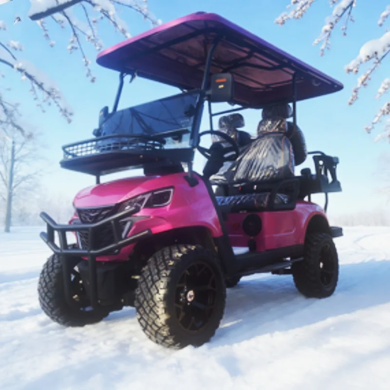 Новые внедорожные 4-колесные тележки для гольфа Клубная гольф-багги Электрическая тележка для гольфа Энергосбережение и снижение излучения Дизайн Быстрая доставка
Новые внедорожные 4-колесные тележки для гольфа Клубная гольф-багги Электрическая тележка для гольфа Энергосбережение и снижение излучения Дизайн Быстрая доставка