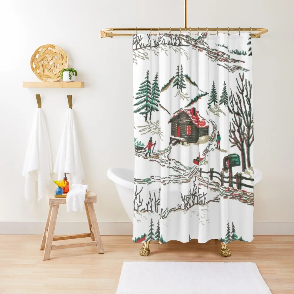 Mid Century Modern Snow Scene Shower Curtain Bathroom Accessory For Bathroom Waterproof Fabric Bathroom Curtain
Mid Century Modern Snow Scene Shower Curtain Bathroom Accessory For Bathroom Waterproof Fabric Bathroom Curtain