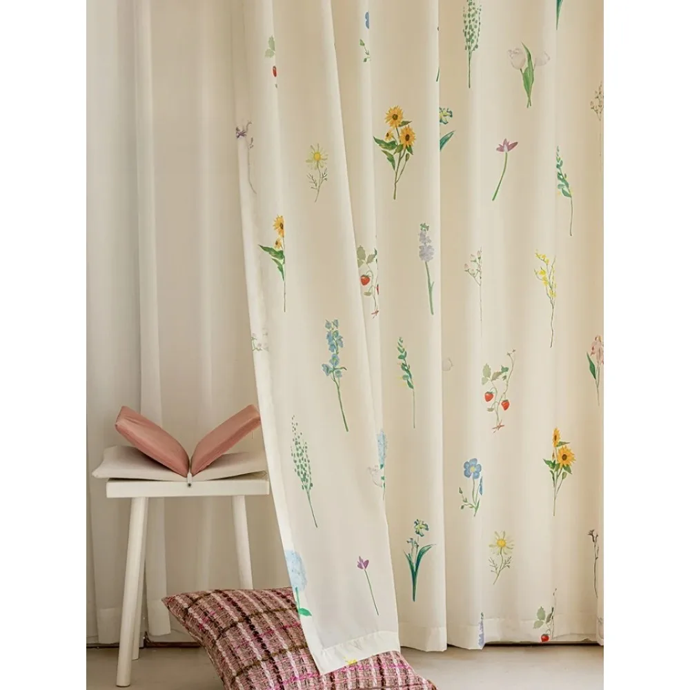 Pastoral Style High Density Chiffon Yarn Garden Fresh Cream for Living Room Window Screen Transparent Impervious Drapes
Pastoral Style High Density Chiffon Yarn Garden Fresh Cream for Living Room Window Screen Transparent Impervious Drapes