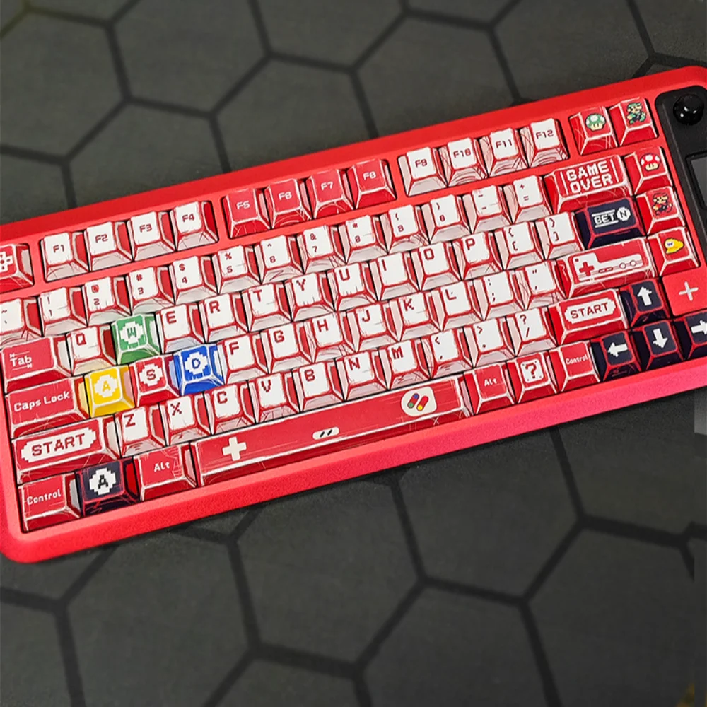 Manga Cherry Keycaps 137 Keys Personalized Keycaps Mixed Colors PBT 7U Spacebar for MX Wooting Gaming Mechanical Keyboard Skins
Manga Cherry Keycaps 137 Keys Personalized Keycaps Mixed Colors PBT 7U Spacebar for MX Wooting Gaming Mechanical Keyboard Skins